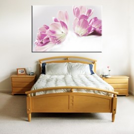 Fioletowe lilie - obraz nowoczesny kwiaty nr 2270