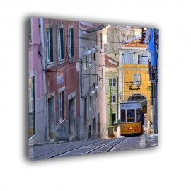 Tramwaj w Lizbonie - obraz nowoczesny nr 2355