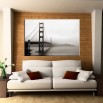Golden Gate we mgle | obraz nowoczesny nr 2356