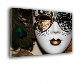 Karnawałowa maska - obraz na płótnie nr 2385