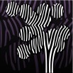 Drzewo zebra - obraz na płótnie nr 2389