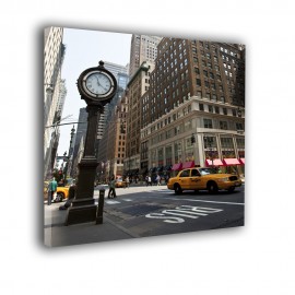 Zegar uliczny w Nowym Jorku - obraz na ścianę nr 2452