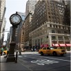Zegar uliczny w Nowym Jorku - obraz na ścianę nr 2452
