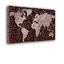 Świat kawy - obraz na ścianę do kuchni nr 2105