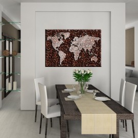 Świat kawy - obraz na ścianę do kuchni nr 2105