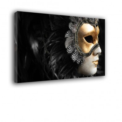 Złota maska wenecka - obraz nowoczesny nr 2162